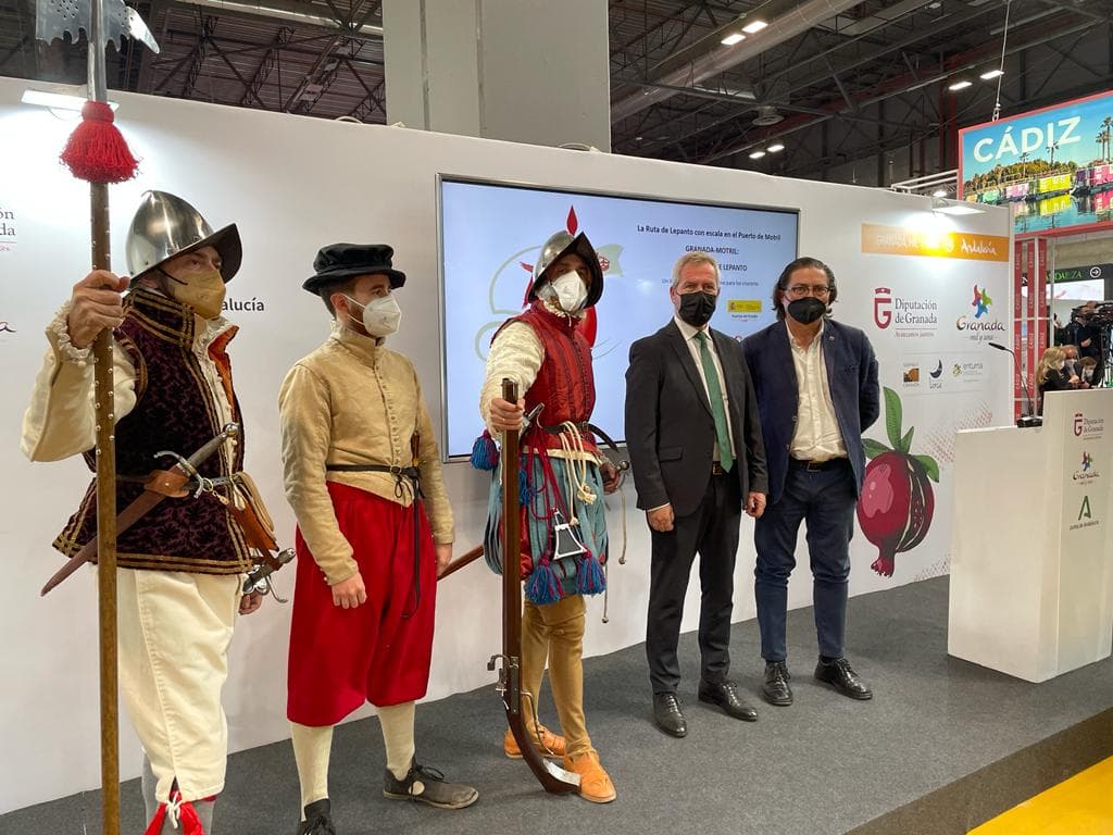 La Ruta de Lepanto con escala en el Puerto de Motril se presenta “con fuerza” en el FITUR 2022