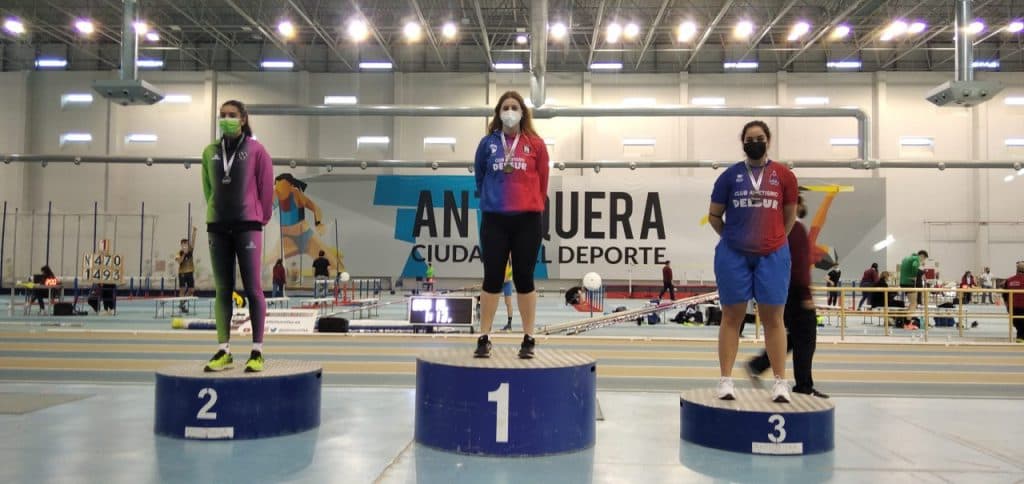 8 medallas para el atletismo DELSUR-LA PALMA en el andaluz absoluto Sub23