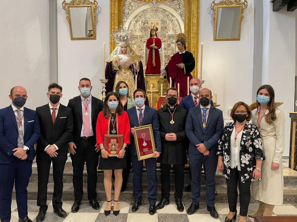 La Cofradía de Jesús del Perdón celebra sus cultos cuaresmales en la iglesia del Carmen