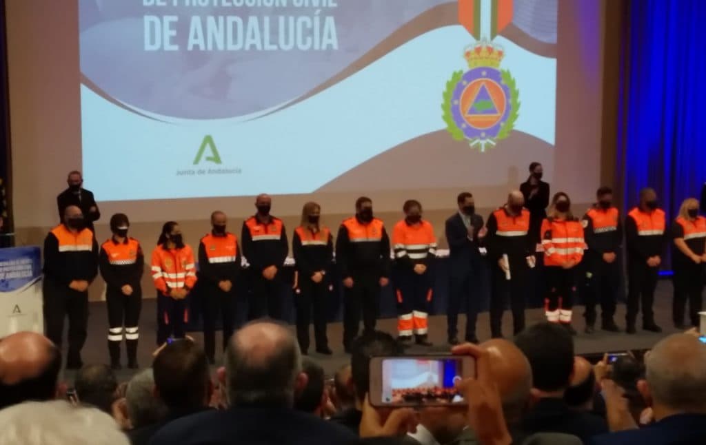 Protección Civil de Almuñécar recibe la Medalla de Oro al Mérito por su labor en la crisis del Covid-19