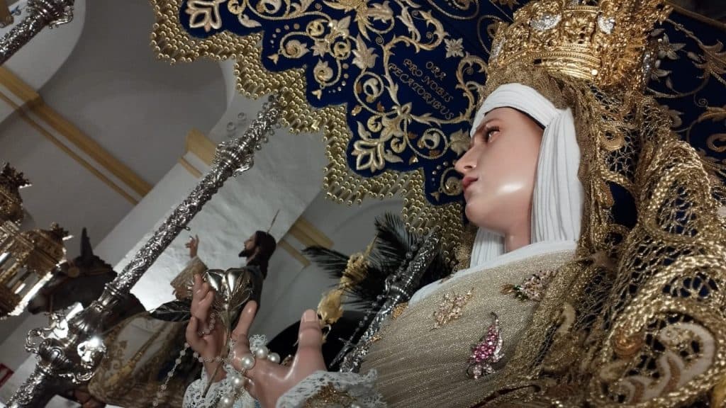 Domingo de Ramos: La Hermandad del Señor de La Borriquita y Ntra. Sra. del Rosario hará estación de penitencia a partir de las 17:00 horas