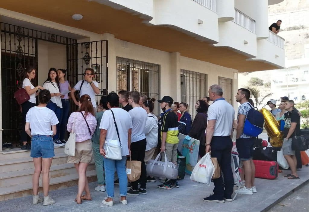 San Juan de Dios ofrece en Calahonda 50 plazas para la acogida de las personas desplazadas procedentes de Ucrania