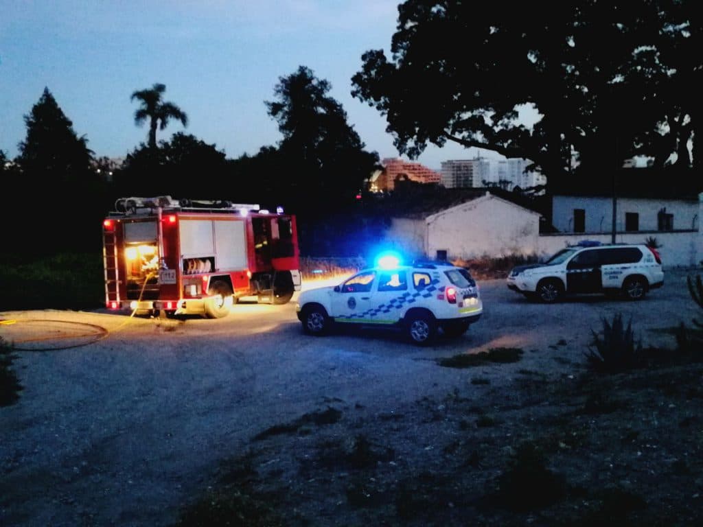 Dos afectados en el incendio de una cocina en una vivienda de Lanjarón
