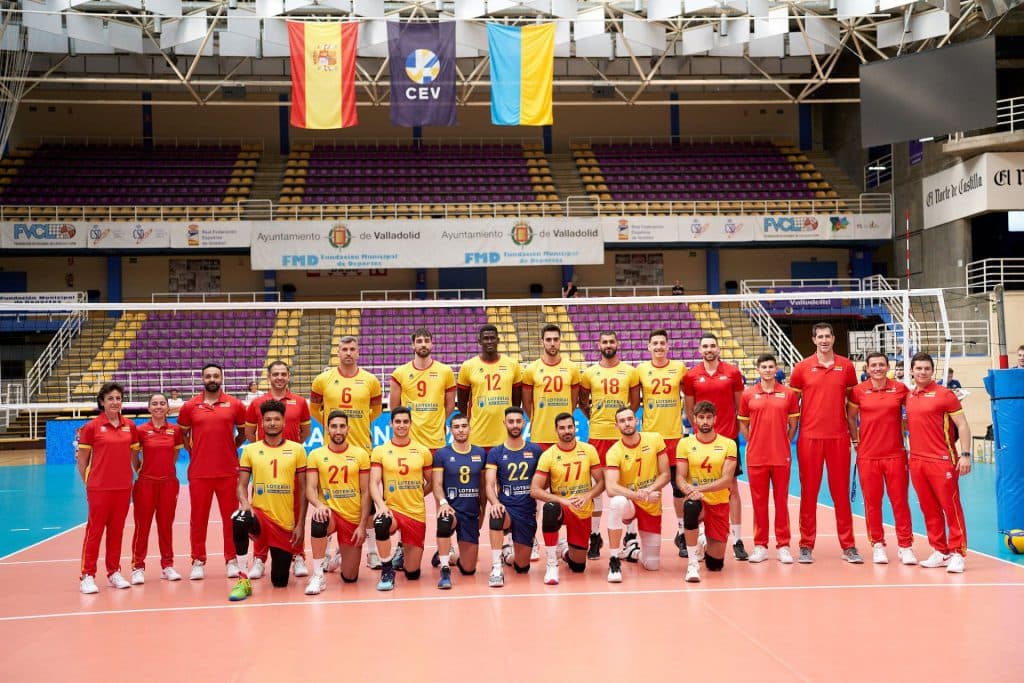 Víctor Méndez, formado en el Club Independiente Voleibol Motril, juega con la selección española la European Golden League