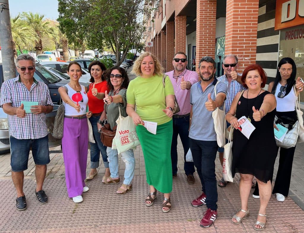 Flor Almón, Elvira Ramón y Francisco Sánchez-Cantalejo piden el voto para el PSOE, “el único partido que defiende unos servicios públicos universales, de calidad y gratuitos”