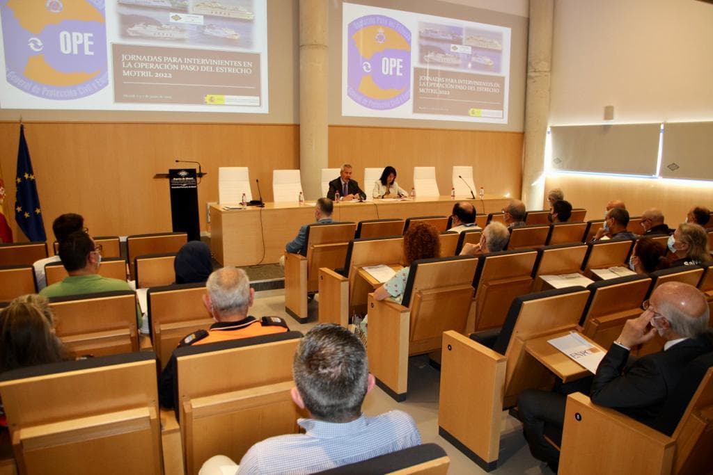 OPE 2022: 70 personas se forman en el Puerto de Motril para afrontar la Operación Paso del Estrecho