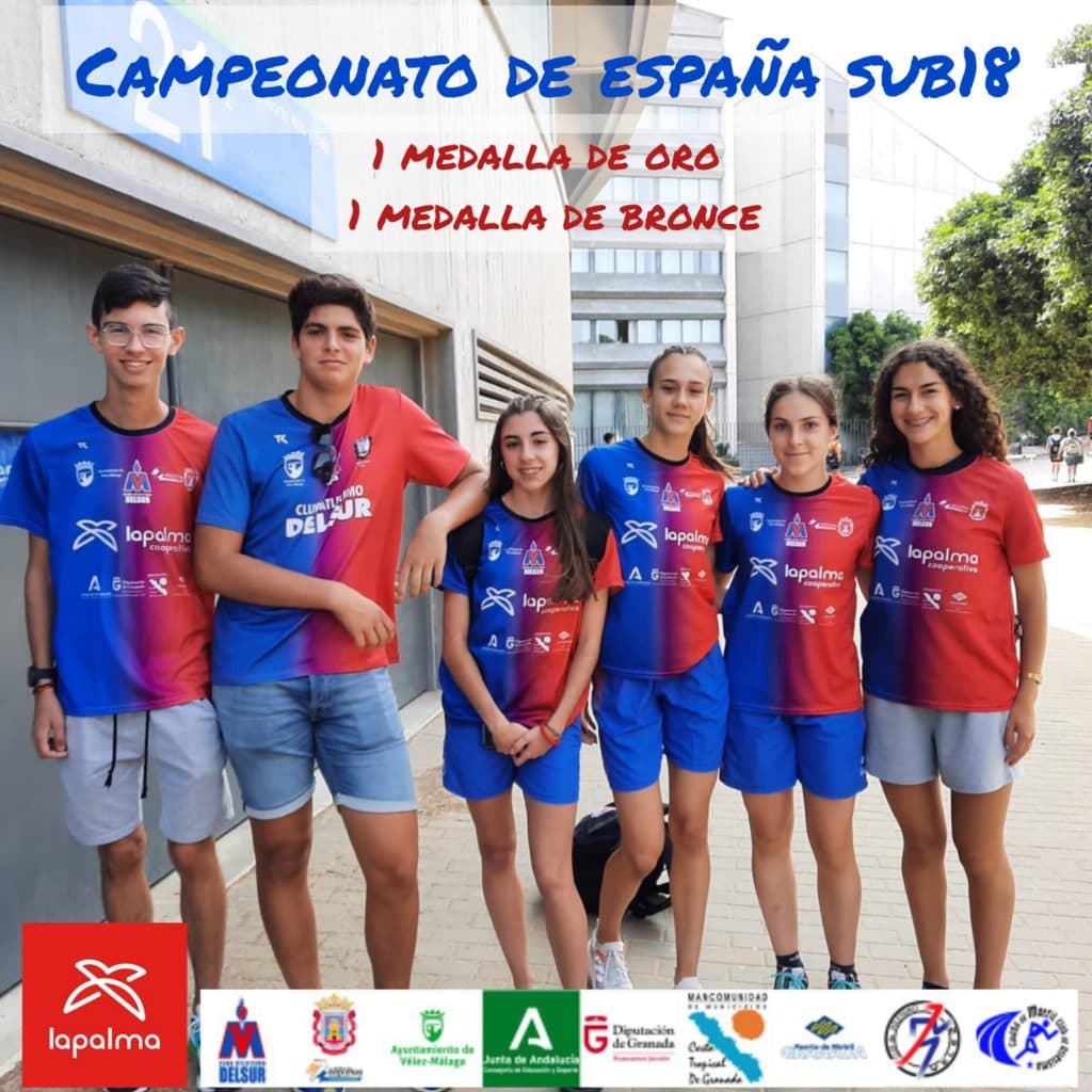 El Club Atletismo DELSUR consigue dos medallas en el Campeonato de España Sub-18