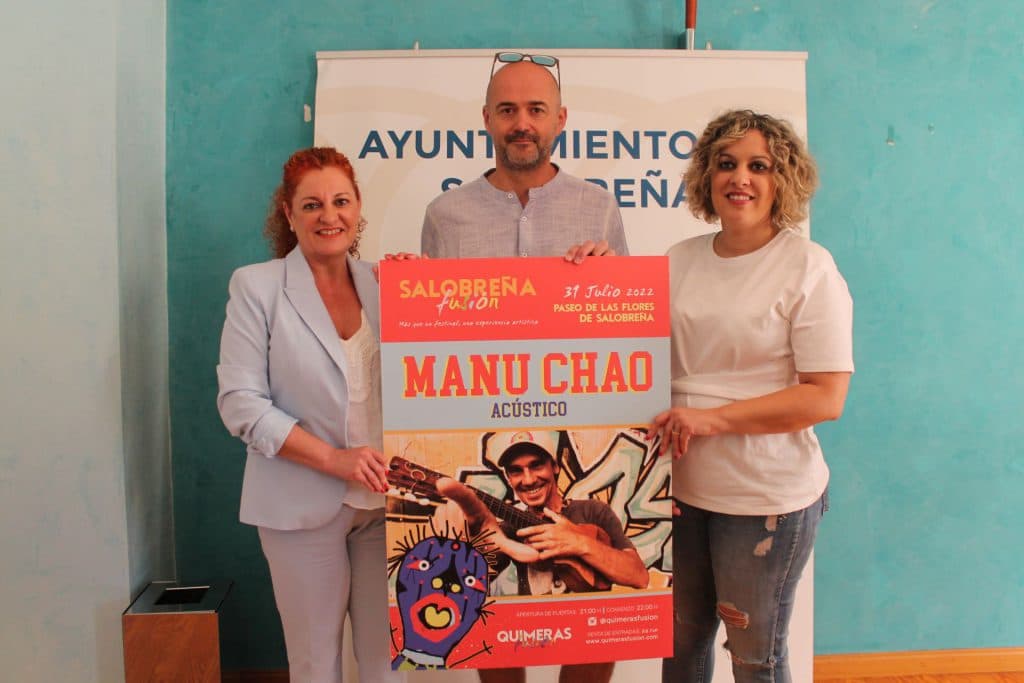 Manu Chao actuará el 31 de julio en el Paseo de las Flores de Salobreña