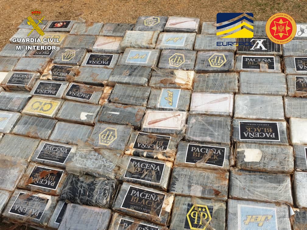 Desarticulada una organización criminal dedicada a la introducción de grandes cantidades de cocaína en Europa por vía marítima
