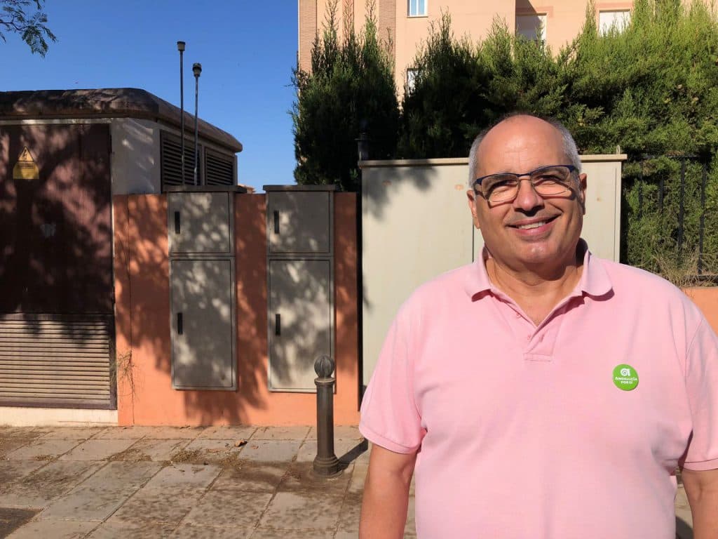 David Martín: «El Balcón de San Fernando lleva cuatro noches sin alumbrado público debido a la falta de electricistas de guardia en la plantilla municipal»