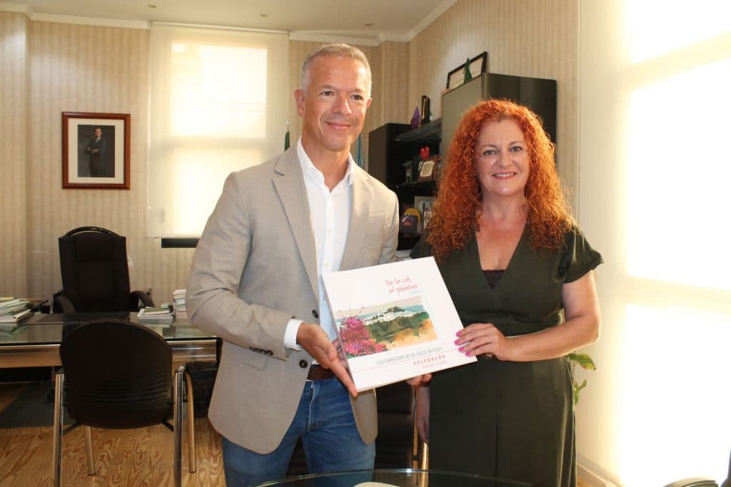 Visita oficial del presidente del Senado a Salobreña