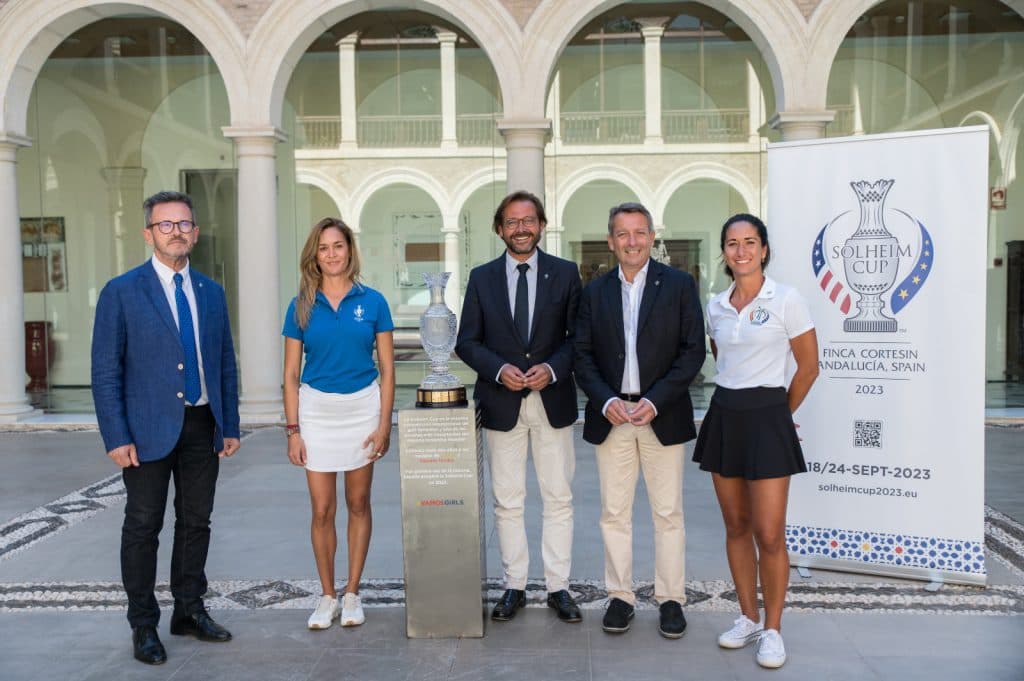 La Junta patrocina la Copa Solheim que trae hasta Granada a grandes jugadoras de golf internacional
