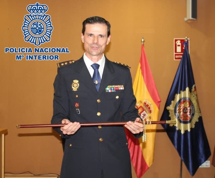 Juan de Dios Piedra, nuevo comisario jefe de la Policía Nacional en Granada
