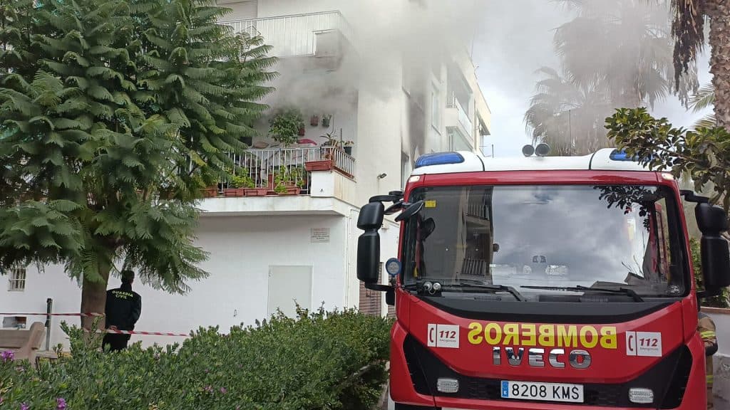 Almuñécar decreta un día de luto por la muerte de un matrimonio en un incendio ocurrido esta mañana en La Herradura