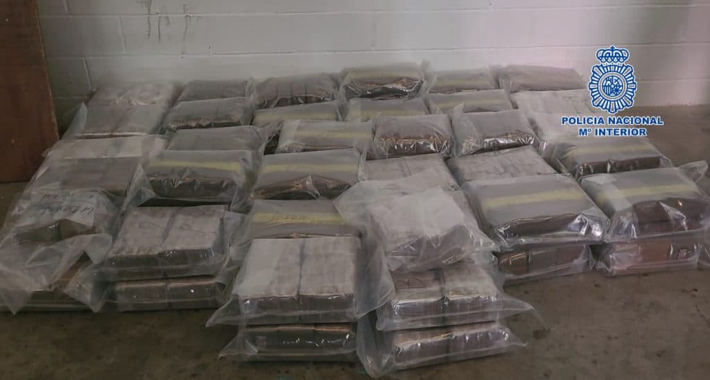 La Policía Nacional realiza 17 operaciones antidroga en Granada y Motril en el mes de diciembre donde incauta más de 62 kilos de hachís y más de 2.000 plantas de marihuana