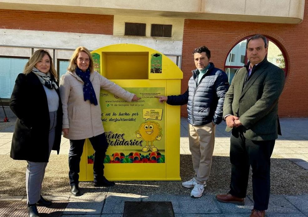 Motril cuenta con un nuevo punto de recogida de tapones solidarios en La Posta