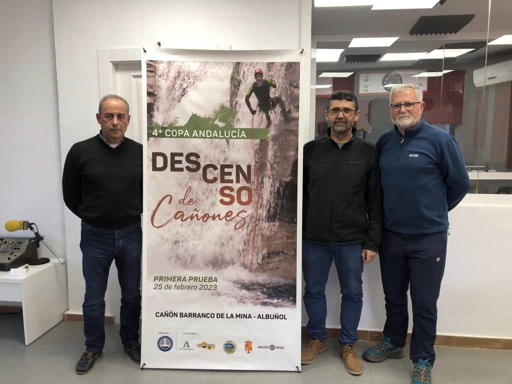 Albuñol acoge la primera prueba de la 4ª Copa de Andalucía Descenso de Cañones