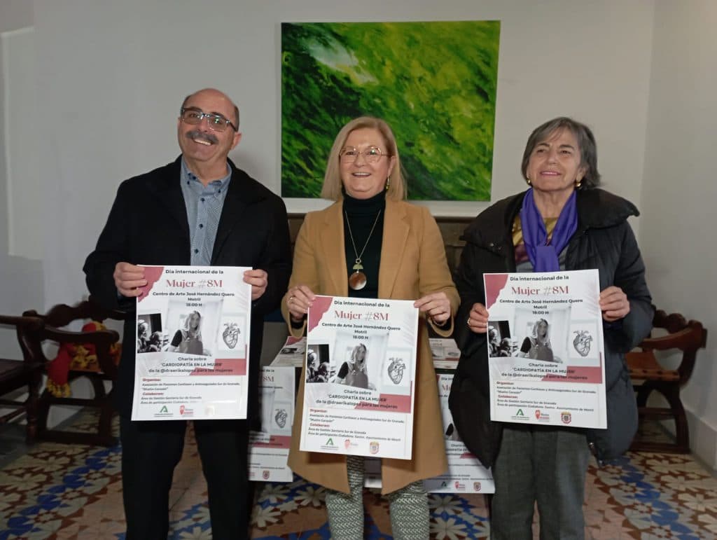 Motril: Una charla abordará el próximo día 8 de marzo la cardiopatía en las mujeres