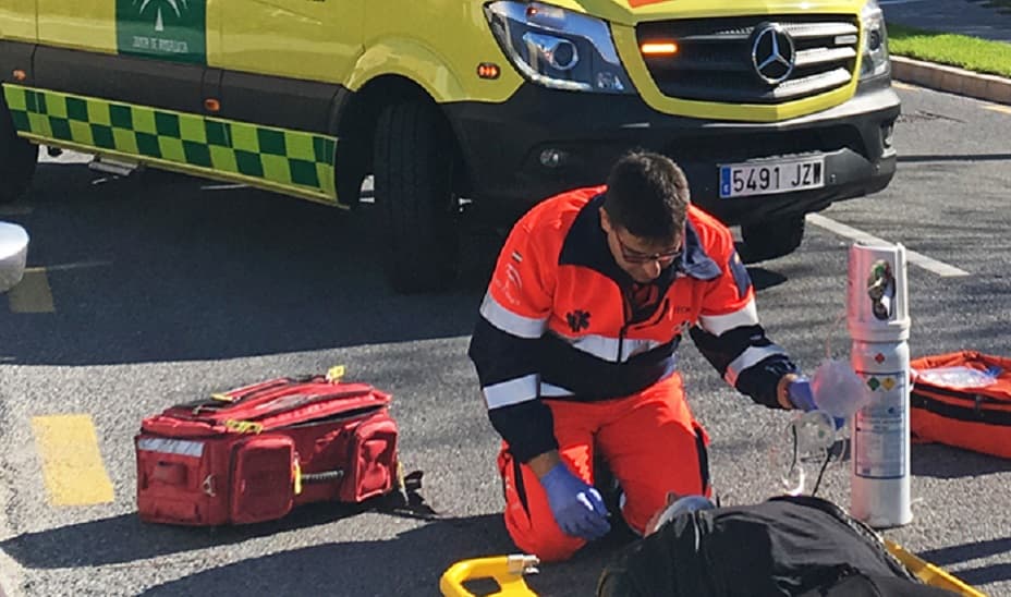 Un fallecido en accidente entre un camión y un turismo en la A-7 en Huércal de Almería