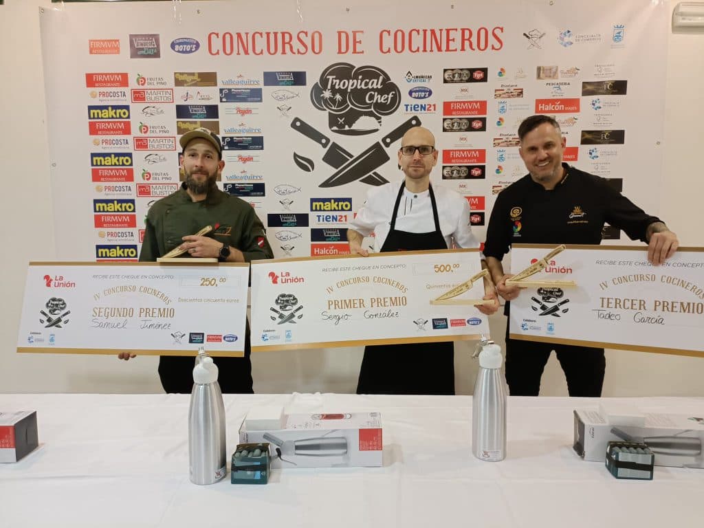 Sergio González gana el IV Concurso de Cocineros Tropical Chef de Almuñécar