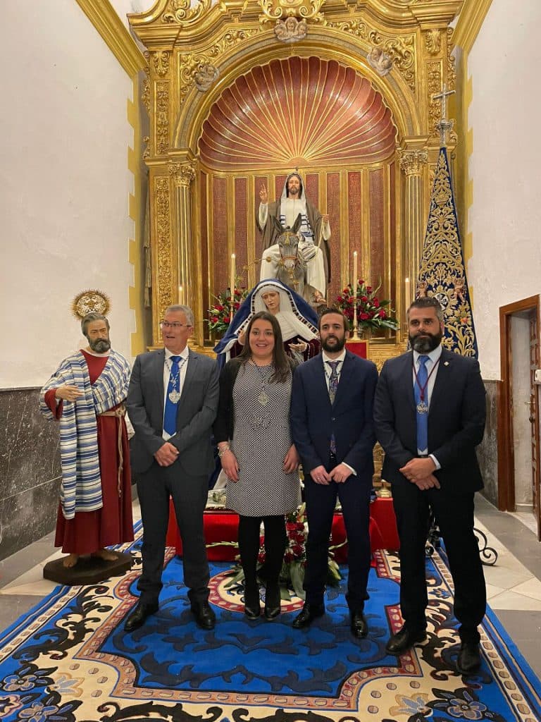 CUARESMA 2023: LA COFRADÍA DE LA BORRIQUITA PREGONA A SUS TITULARES EN LA IGLESIA MAYOR