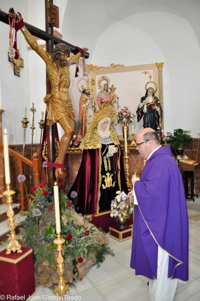 CUARESMA 2023: LA COFRADIA DEL SANTISIMO CRISTO DE LA SALUD CELEBRA SU TRADICIONAL EJERCICIO CUARESMAL