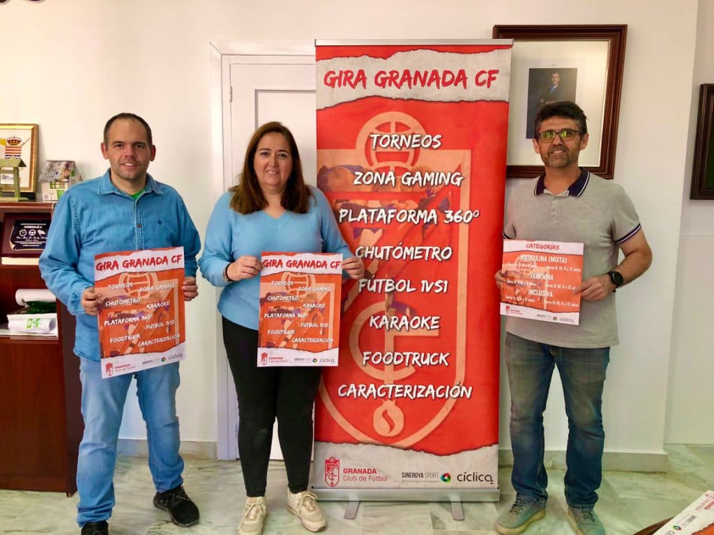 Presentada en Albuñol la fecha en la que el Granada CF acercará los valores rojiblancos al municipio
