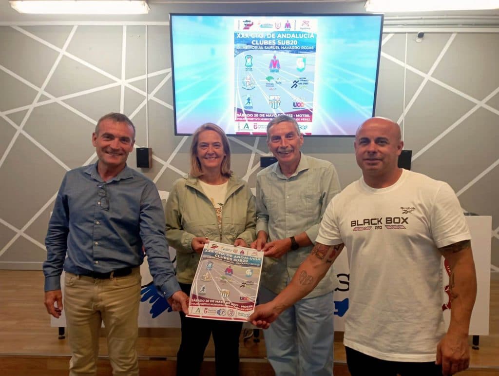 Motril se prepara para acoger este sábado el Campeonato de Andalucía de clubes sub 20 de atletismo