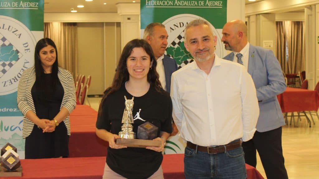 Rosa Adela Lorente Serrano Campeona de Andalucía en Linares
