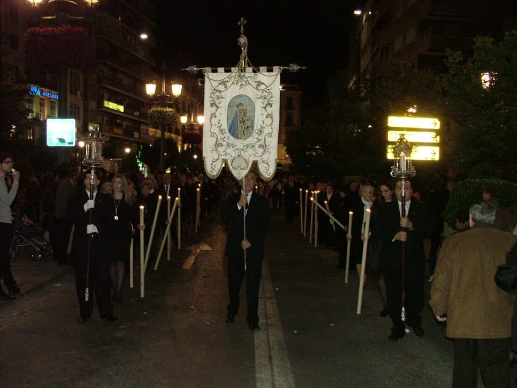 DIEZ AÑOS DE LA PRESENCIA DE LA VIRGEN DE LA CABEZA EN LA MAGNA MARIANA DE LA CIUDAD DE GRANADA