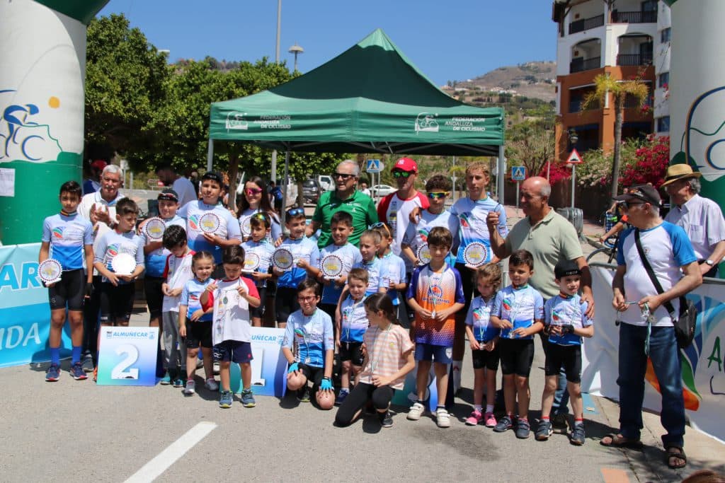 Tres podios sumaron los ciclistas sexitanos en el XXXI Memorial David González de Almuñécar