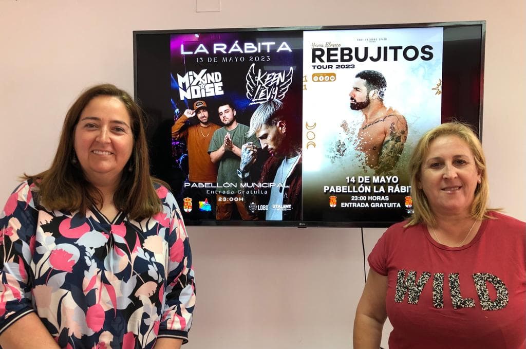 Rebujitos, Keen Levy, Mix and Noise y David Marley actuarán en las fiestas de San Isidro de La Rábita