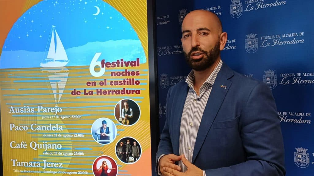 Café Quijano, Paco Candela, Tamara Jerez y Ausiás Parejo forman el cartel del 6º Festival Noches en el Castillo de La Herradura