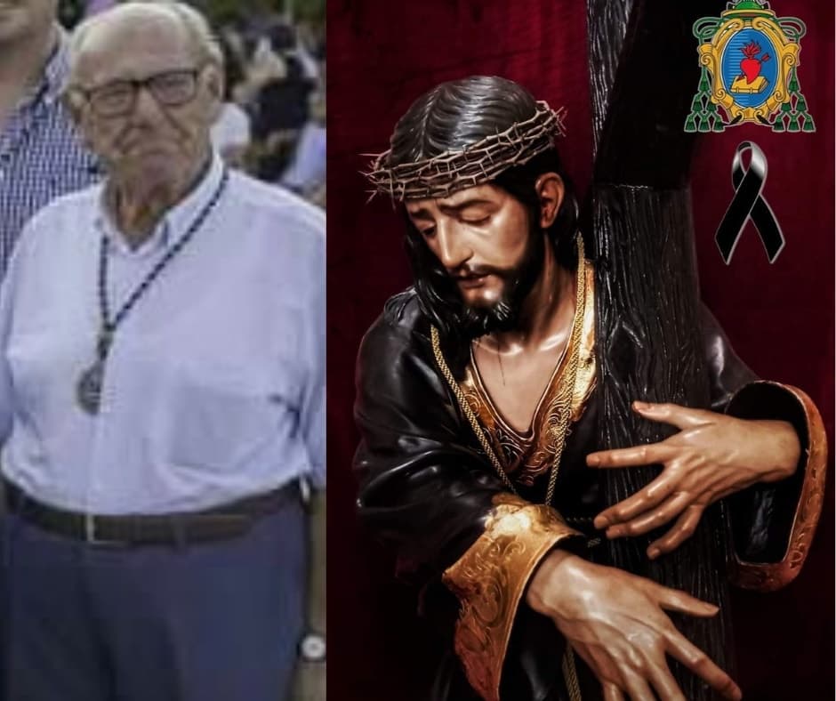 Luto en la Hermandad del Gran Poder de Motril por el fallecimiento de Jorge Ruiz, Hermano Honorario y miembro de la Junta de Gobierno
