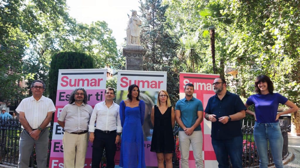 Sumar presenta su candidatura en Granada para “avanzar en derechos y consolidar los que ya existen”