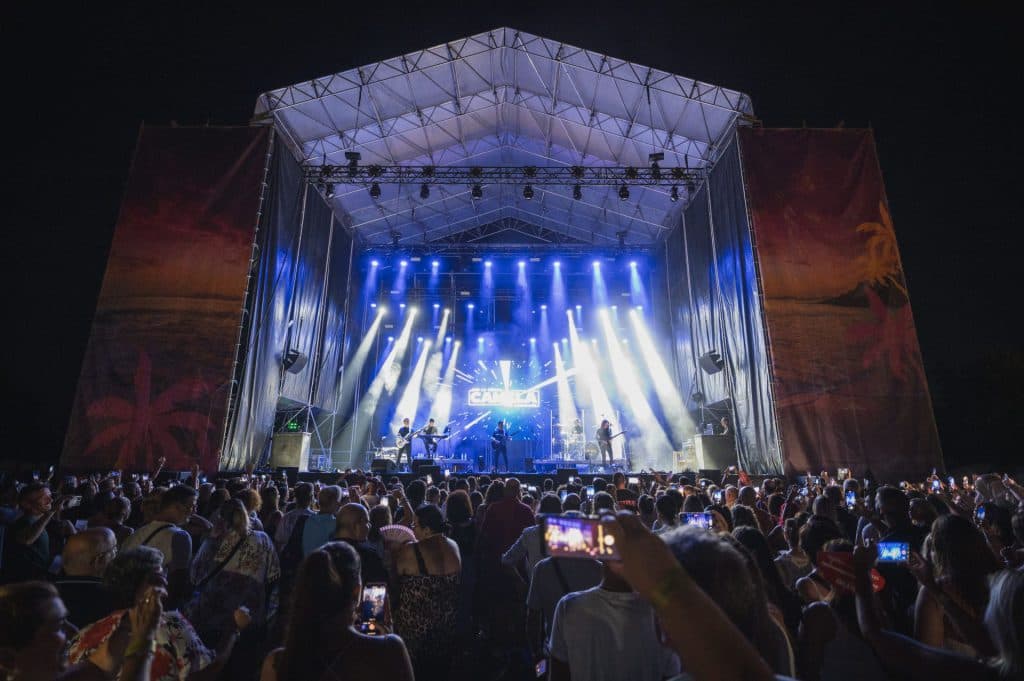 Apoteósico concierto de Camela en Tropicalia Summer Music 2023