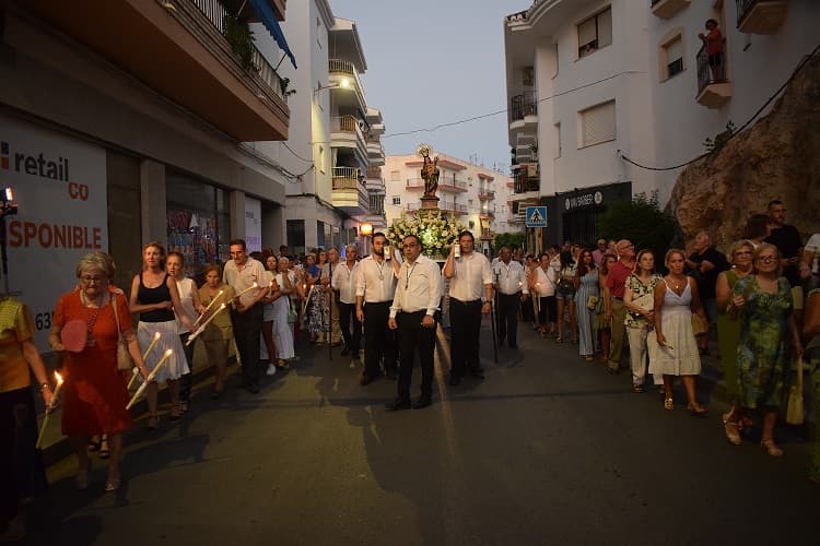 SALIDA EXTRAORDINARIA DE LA VIRGEN DEL ROSARIO EN SALOBREÑA