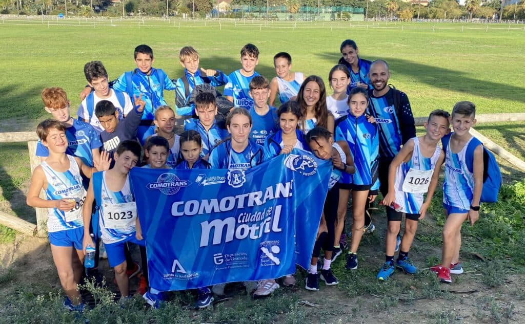 Destacada participación del Comotrans Ciudad de Motril en el Campeonato de Andalucía de Clubes de Campo a Través