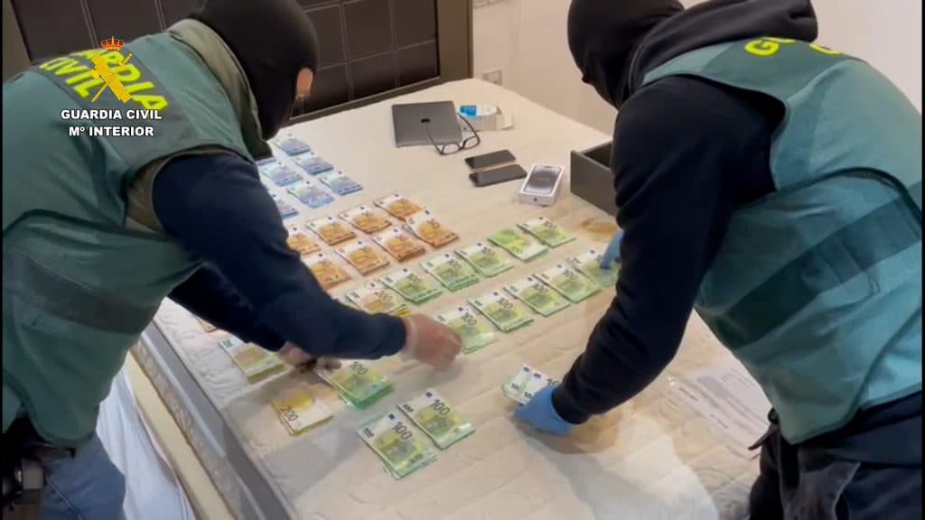 Intervenidas 12.000 plantas de marihuana de una violenta organización en Granada
