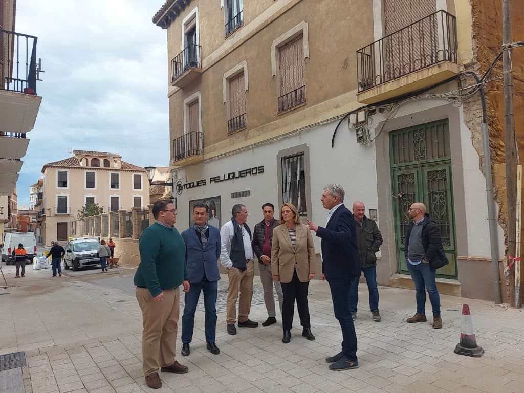 Llega la recta final para las obras de la calle Comedias de Motril y su entorno