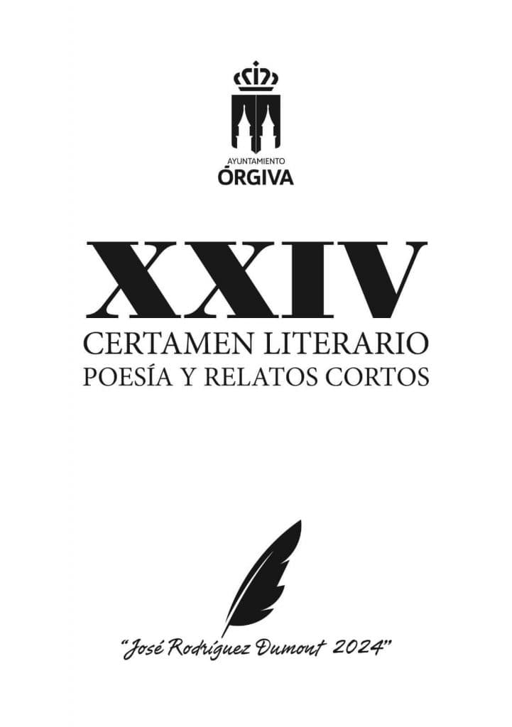 Órgiva convoca su XXIV Certamen Literario Internacional de Poesía y Relato Corto