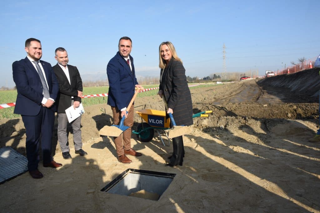 Diputación inicia la “esperada y necesaria” obra para el ensanche del Camino de Purchil entre Bobadilla y la factoría de Puleva