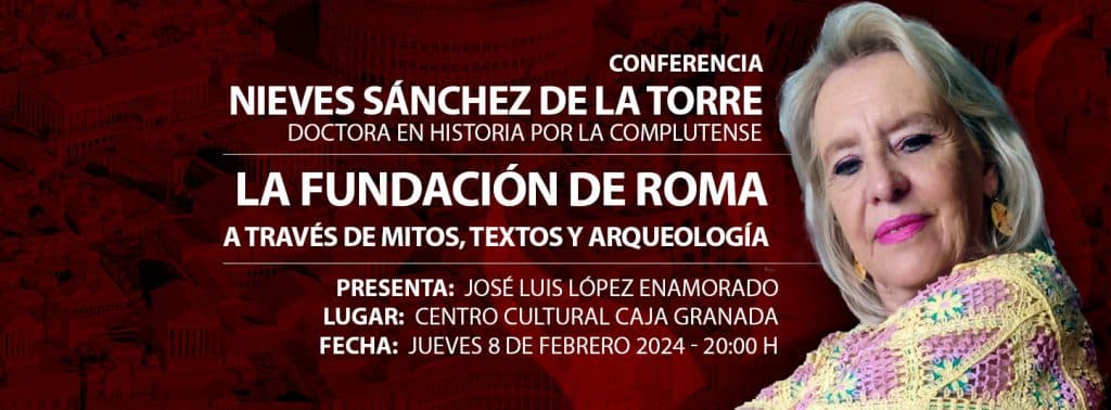 Nieves Sánchez de la Torre hablará en el Ateneo de Motril de «La fundación de Roma a través de los mitos, los textos y la arqueología»