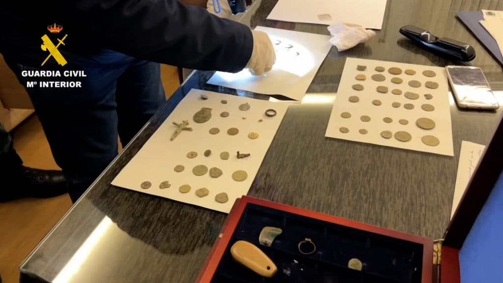 Recuperadas 2.500 piezas arqueológicas del siglo I a.C. de un grupo criminal que expoliaba yacimientos