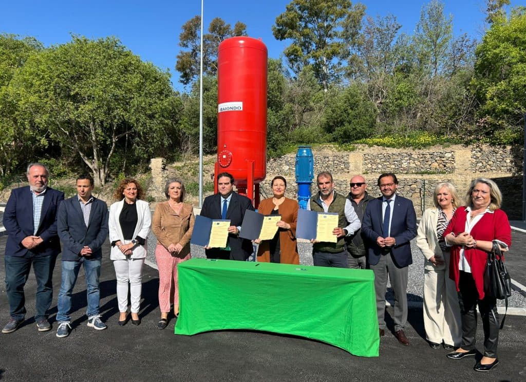 La Junta inaugura los terciarios de las EDAR de La Herradura y Almuñécar, que aportan 2 hm³ de agua