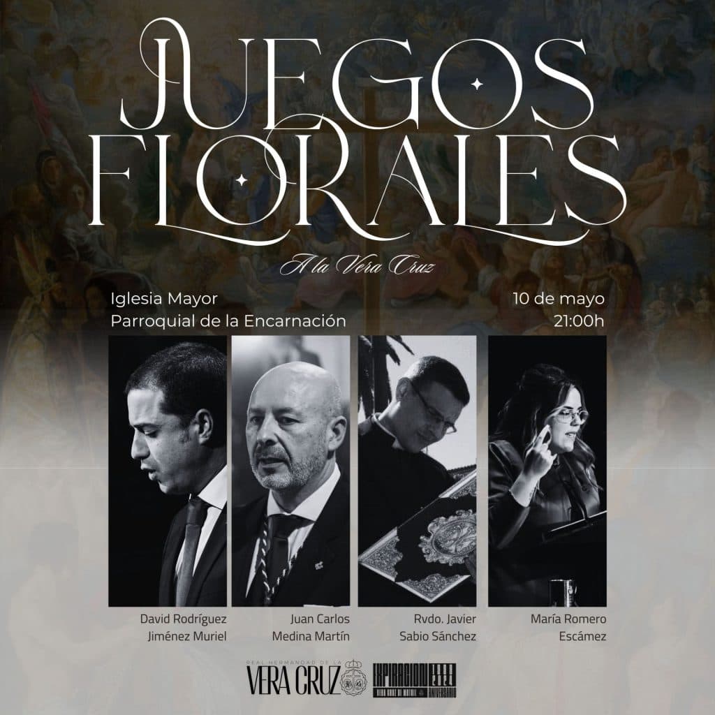 Designados los poetas de los Juegos Florales de la Real Hermandad de la Vera Cruz