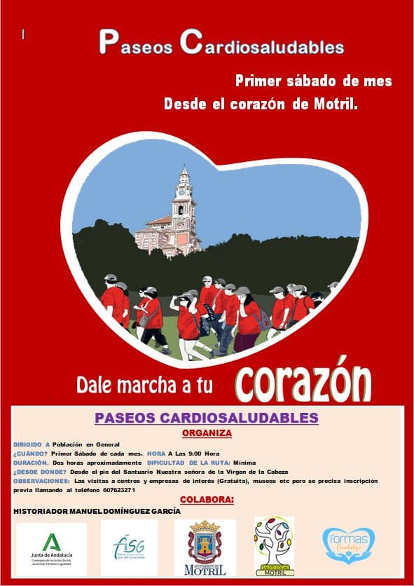 La asociación Mucho Corazón presenta la primera ruta del paseo cardiosaludable hasta Varadero el próximo el sábado 11 de mayo