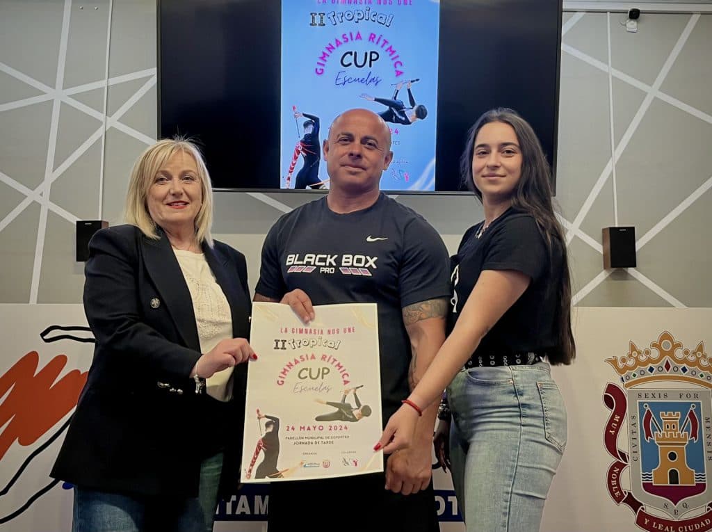 II Tropical Cup de Gimnasia Rítmica el 24 de mayo en el Pabellón Municipal de Deportes