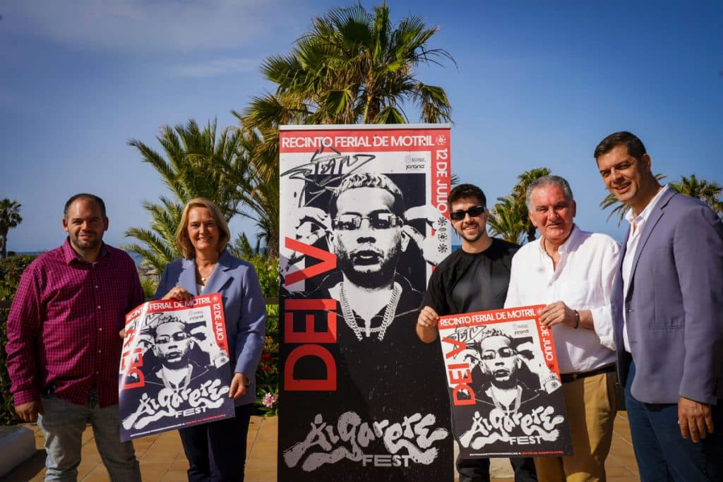 ‘Algarete Fest’ traerá al artista puertorriqueño Dei V al recinto ferial de Motril el próximo viernes 12 de julio