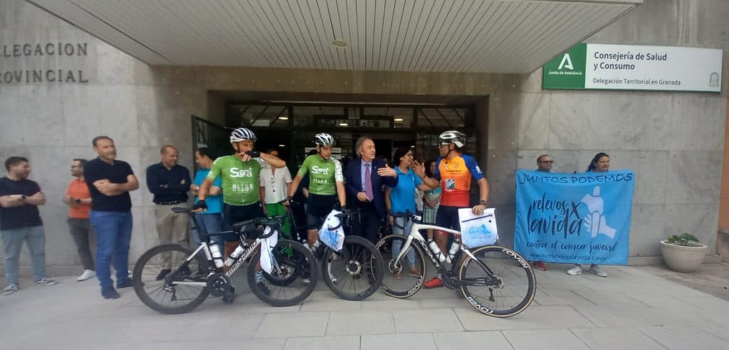 La Delegación de Salud, meta del reto ‘Pedaladas responsables’